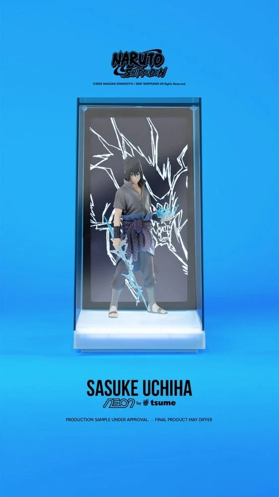 NARUTO - Sasuke Uchiha - Figure Neon by Tsume 25cm